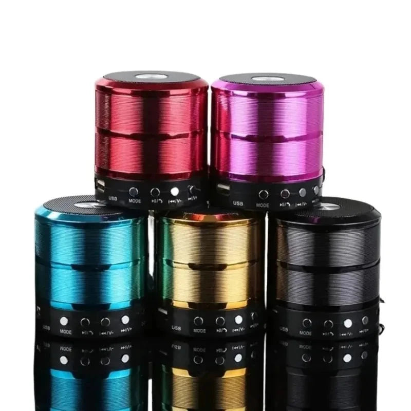 AcheinaWeb Cor aleatória Mini Speaker Sound Plus