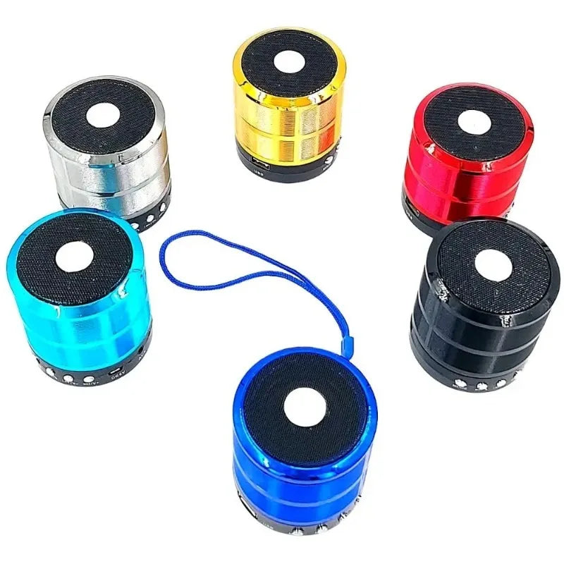 AcheinaWeb Cor aleatória Mini Speaker Sound Plus