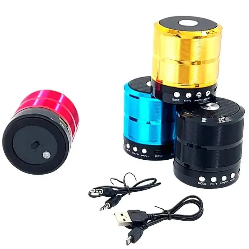 AcheinaWeb Cor aleatória Mini Speaker Sound Plus