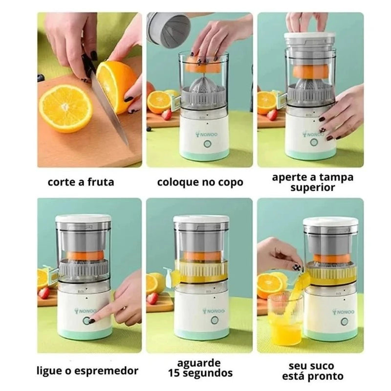 AcheinaWeb Espremedor de Frutas Elétrico, Top Juicer. 🍊✨
