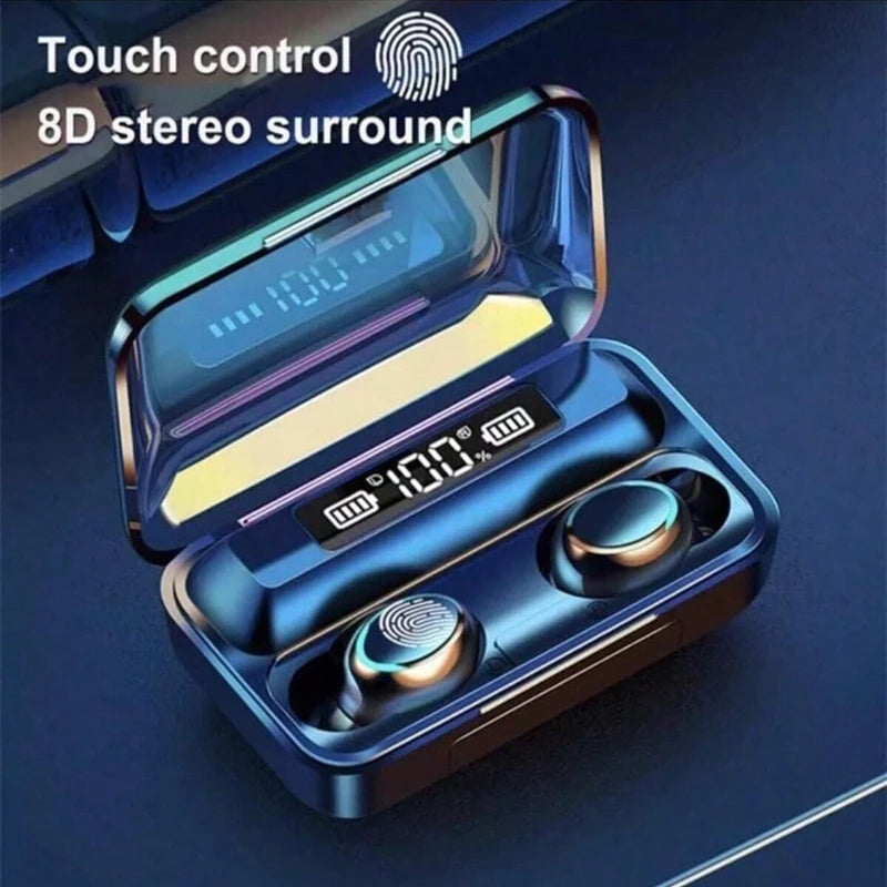 AcheinaWeb F9 Fones TWS F9-5: Som Premium e Liberdade Total