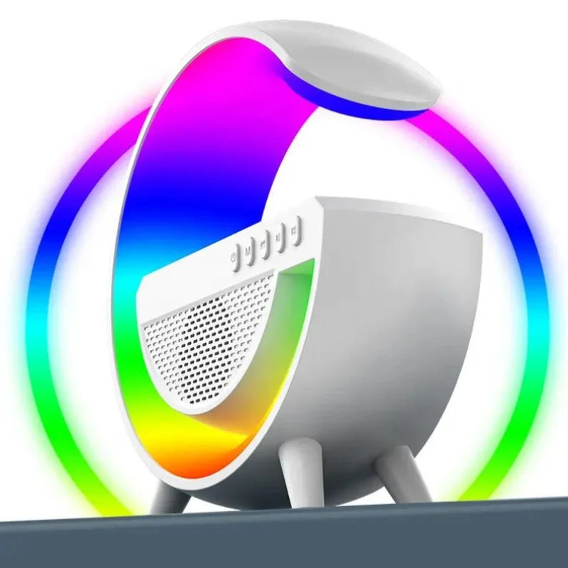 AcheinaWeb Gspeaker G-Speaker - Carregador sem fio e Som