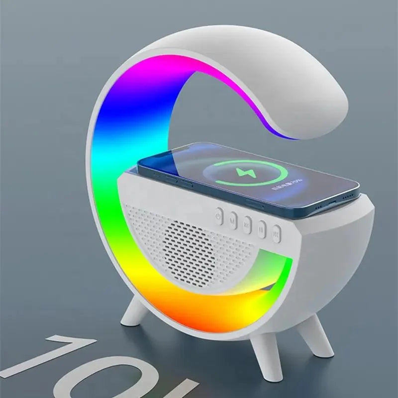 AcheinaWeb Gspeaker G-Speaker - Carregador sem fio e Som