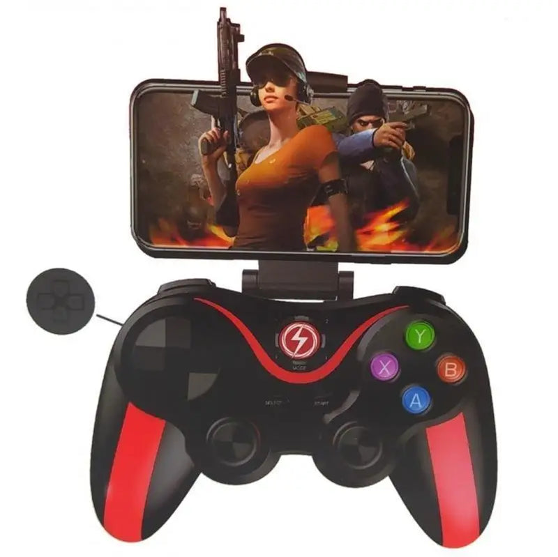 AcheinaWeb Preto Gamepad Kap-G7: O Controle dos Seus Jogos Mobile!