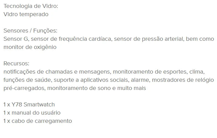 AcheinaWeb Smartwatch Fit Pro