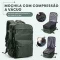 AcheinaWeb Verde com Bomba A Mochila que Todo Viajante Deseja